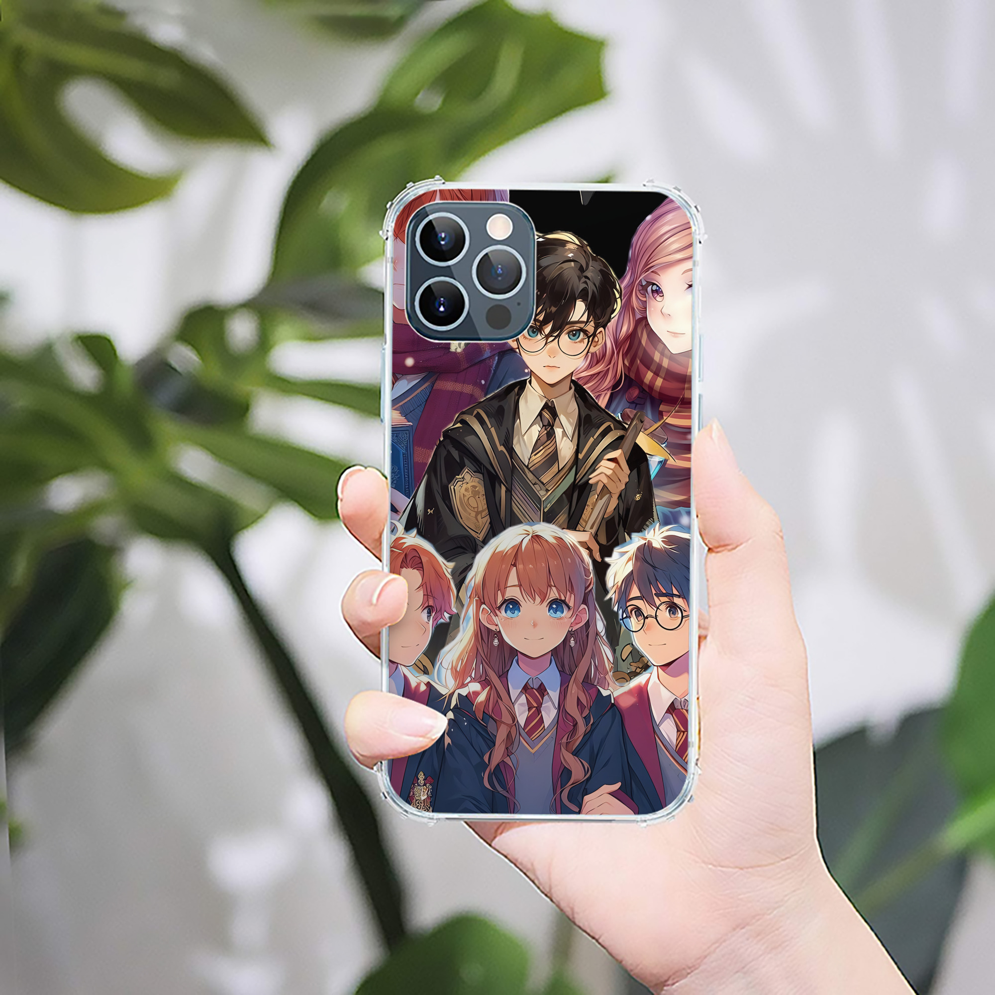 （画像用） Harry Potter ハリー・ポッターシリーズ 【iPhone 12シリーズ対応】透明スマホケース（クリアソフトケース）